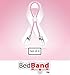 Bed Band- Pink. Original Bed Sheet Holder Straps (1 Pack) - USA Company- Sheet Grippers Suspenders with Smart Cordlock Button - Adjustable Fitted Sheet Holders with Bedsheet Clips - Corner Fasteners.