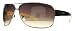 Edge I-Wear Rectangular Frame Bronze Metal Aviator Sunglasses with Plastic temples and 100% UV Protection Lenses B0255 Edge I-Wear Rectangular Frame Bronze Metal Aviator Sunglasses with Plastic temples and 100% UV Protection Lenses B0255