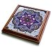 My Kind Of flowers - 8x8 Trivet With 6x6 Ceramic Tile