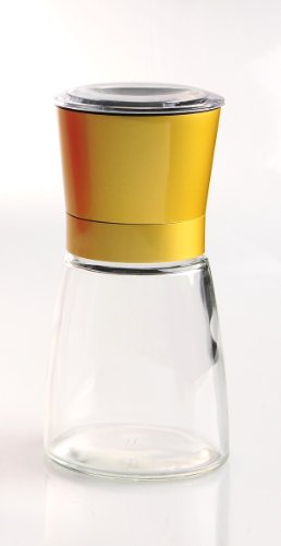 Gewürzmühlen mit Keramikmahlwerk, 185 ml Glasbehälter, 