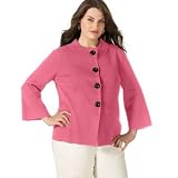 AK Anne Klein Plus Size Bell-Sleeve Cardigan at Anne Klein