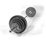 USA Sports EOSS-200C USA Sports Economy 200 lb. Olympic Weight Set