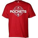 adidas Houston Rockets Red Team Issue T-shirt