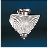 Tools & Hardware : 4532-SN-CL - Hudson Valley Majestic Square 2-Light Flush Mount in Satin Nickel