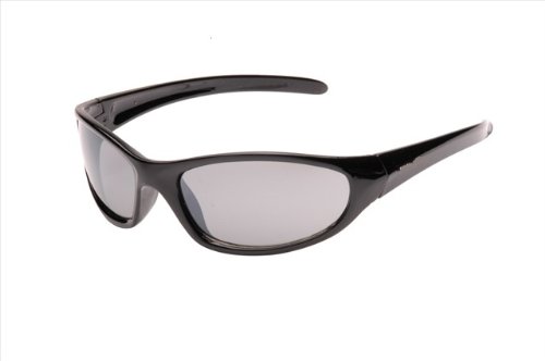 Mens Black Sports Sunglasses - Men's Wrap Around 