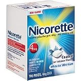 Nicorette White Ice Mint-190 Pieces, 7 ounces Packages