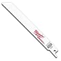 Milwaukee 48-00-5284 6" x 18TPI Sawzall Blade for Metal Cutting 5/8" Height 5 Blades per Pack
