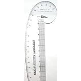 Fairgate Fashion Form Hip French Curve 3-in-1 Rule