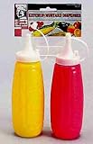 Unico Ketchup & Mustard Bottle Set - 12-oz each