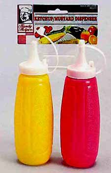 Unico Ketchup & Mustard Bottle Set - 12-oz each