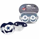 Dallas Cowboys NFL Baby Pacifiers (Set of 2)