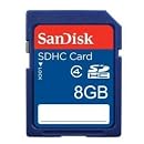 SanDisk 8GB SDHC Memory Card
