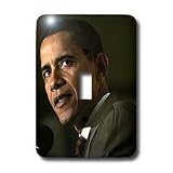 African Americans - Barack Obama - Light Switch Covers - single toggle switch