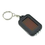 Search : HDE Solar Powered LED Flashlight Keychain