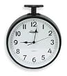 Dakota Designs 2CHY6 Clock, Rnd, Anlg, 11 5/8 In, Ceiling, Blk