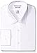 Van Heusen Men's Lux Sateen Fitted Solid Spread Collar Dress Shirt
