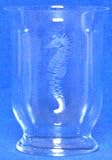 Individually Hand Etched Seahorse / 2