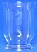 Individually Hand Etched Seahorse Small Glass Candle Shade 5.5"H Set / 2