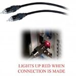 Premium Grade Digital Audio Toslink Fiber Optic Cable, 35 ft