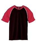 Hanes Adult 5.5 oz. Cotton Beefy Raglan T-Shirt with Piping