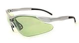 The Original Silver GREENREADER Golf & Shooting Enhancement Eyewear with Case