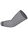 H2H SPORT Unisex Compression Fit Athletic UV Protection Breathable Arm Sleeve with Spandex(KMMM01-GRAY)