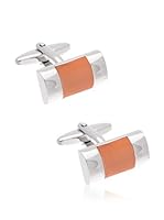 Carlo Visconti Gemelos Rectangular Piedra (Salmón)