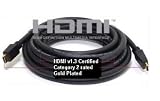 PTC 30ft / 10m PREMIUM GOLD Series HDMI 1.3 Category 2 CERTIFIED 24AWG CL2 rated cable
