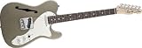 Squier by Fender Vintage Modified Telecaster Thinline Semi-Hollow Electric Guitar, Shoreline Gold