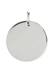 Circle Shaped Charm in Sterling Silver
