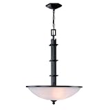 Lite Source LS-19536 Six Light Ceiling Pendant in Antique Copper