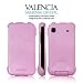 SGP Samsung Galaxy S 4G / Vibrant [T-mobile] Leather Case Valencia Swarovski Series [Pink]