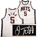 Jason Kidd autographed Basketball Jersey (New Jersey Nets)