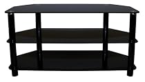 Icon - Glass Stand for LCD & Plasma TV Up to 50" - Black