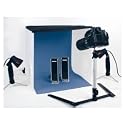 Mini photo studio including Lights, stands, tripod, light tent etc