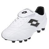 Lotto Stadio Classic FG Soccer Shoes (White/Black)