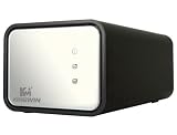 31HyRZhYqvL. SL160  Kingwin KM TB235 Aluminum Silver Balck 3.5 inch Dual SATA Hard Drives RAID Enclosure   Retail