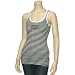 San Antonio Spurs Ladies White-Black Assembly Tank Top