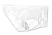 PlayaPup Pro Sun Protective/Lightweight Dog Shirts, White, 2XL