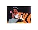 Rajah was Just Playing with Him Beautiful MUSEUM WRAP CANVAS Print with Added BRUSHSTROKES Walt Disney 20x16