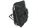 Black Nappa Leather Backpack Purse W/ Cell Pocket