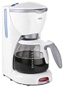 Braun KF510W AromaDeluxe 10-Cup Coffeemaker with Brita Filter, White