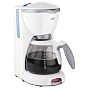 Braun KF510W AromaDeluxe 10-Cup Coffeemaker with Brita Filter, White