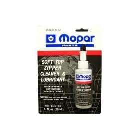 JEEP WRANGLER SOFT TOP ZIPPER CLEANER LUBE MOPAR OEM