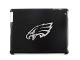 Black Apple iPad 2 Aluminum Plated Back Case Philadelphia Eagles