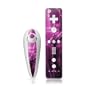 Ghost In The Game (Pink) Design Nintendo Wii Nunchuk + Remote Controller Protector Skin Decal Sticker