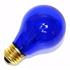 Sylvania 11710 25A19 TB RP 125V Standard Transparent Colored Light Bulb by Sylvania