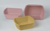 Washbasin, Rectangular, Gold, 8 Qt
