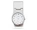 Apparel : 23k Rhodium Electroplated Money Clip Watch