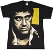 Scarface Portrait T-shirt Tony Montana Black